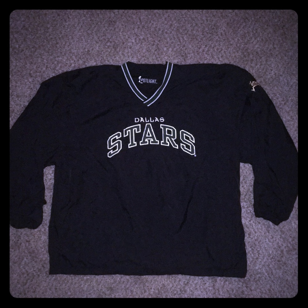 Dallas Stars Windbreaker pullover w/ pockets